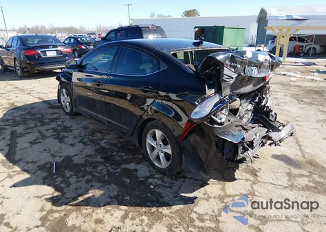 2016 Hyundai Elantra Value Edition z USA, uszkodzony, nr VIN KMHDH4AE6GU600306